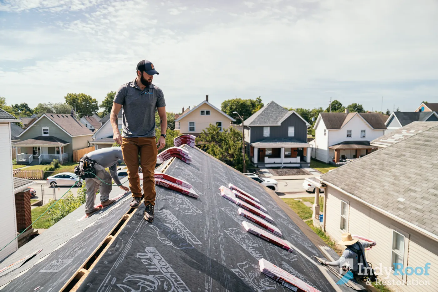Commercial roof inspection documented in Earl Park